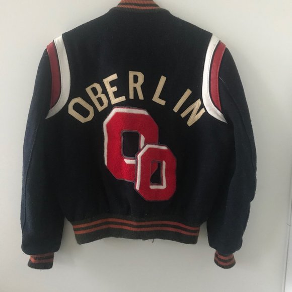Vintage Oberlin Letterman Varsity Band Jacket 1950 - Picture 6 of 7